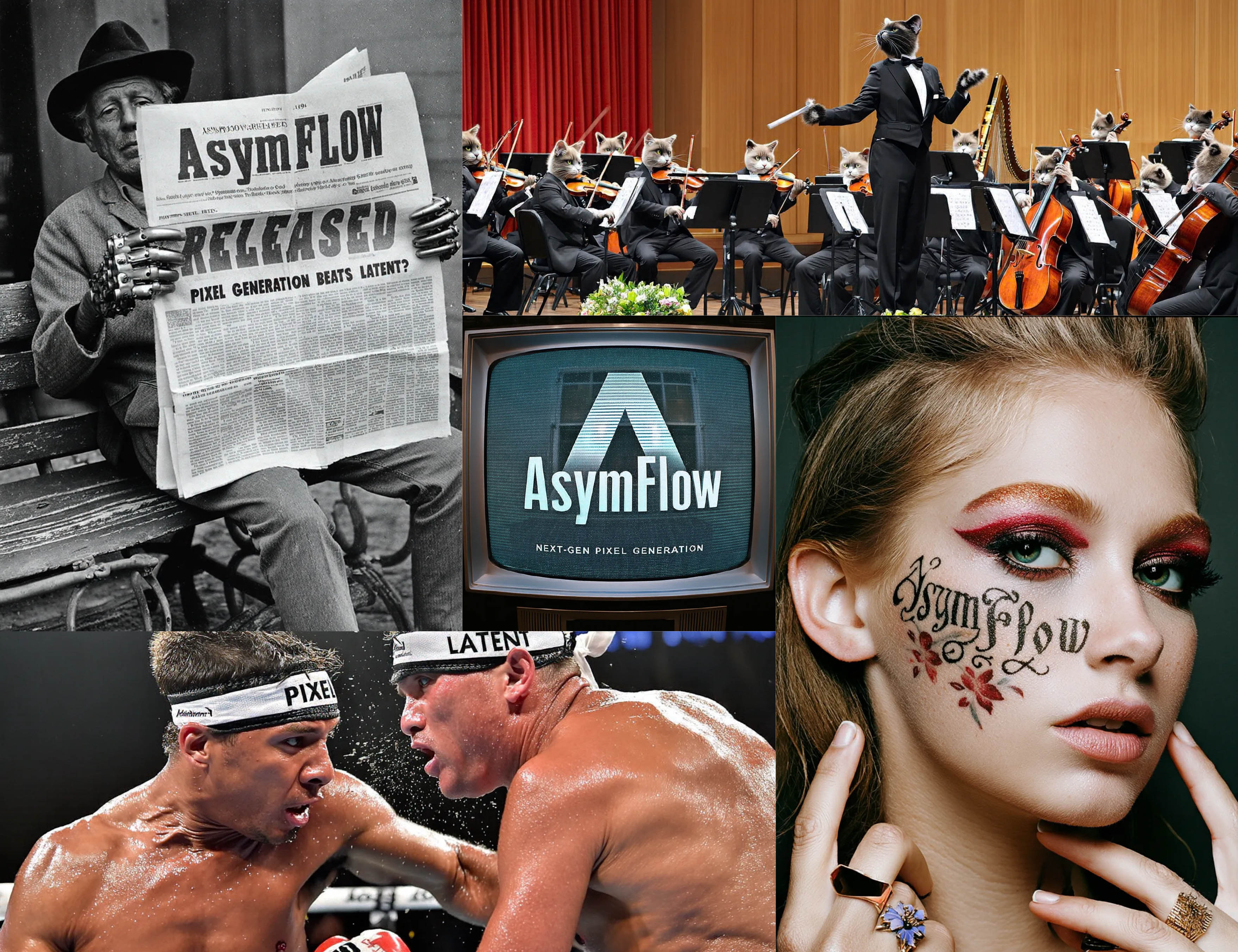 AsymFlow
